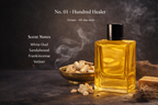 Hundred Healer by Perfumous - Luxury White Oud and Sandalwood Non-Alcoholic Perfume Bottle.