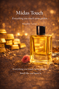 Midas Touch by Perfumous - A luxury masculine perfume with Royal Oud, Saffron, and Golden Amber.